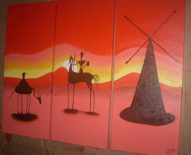 quijote Oil Canvas Landscaping