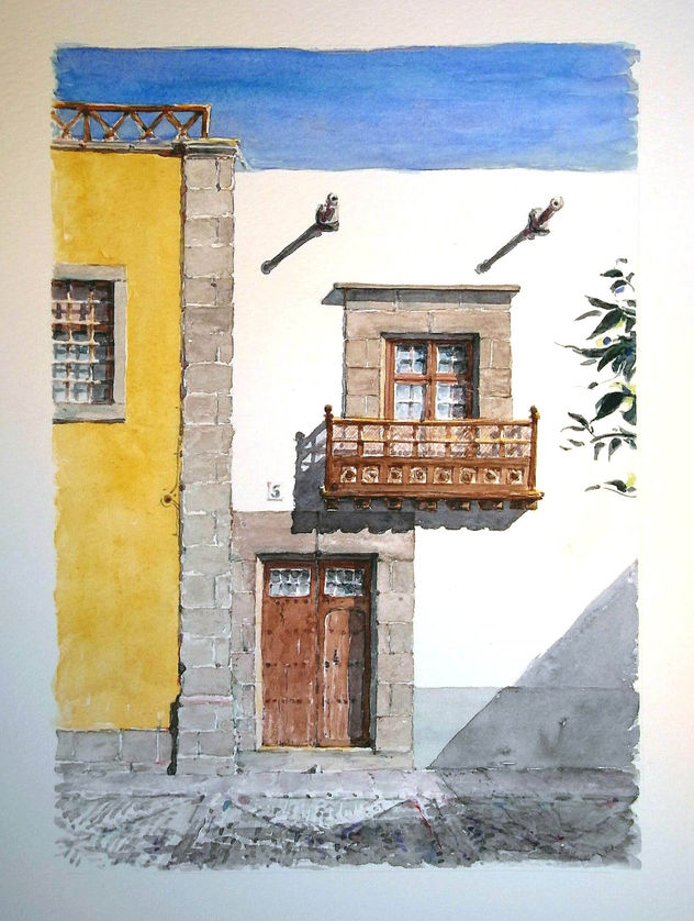 Fachada colonial, Vegueta (Las Palmas)