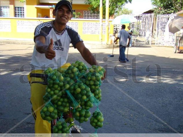 Vendedor ambulante de limones. Other Themes Color (Digital)