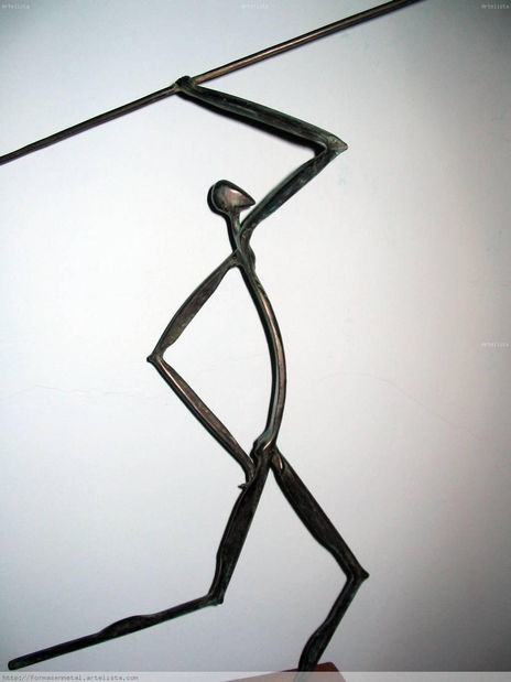 Escultura  jabalina