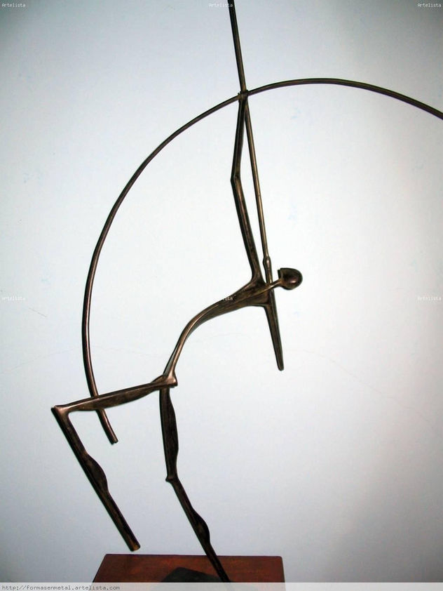 escultura arquero