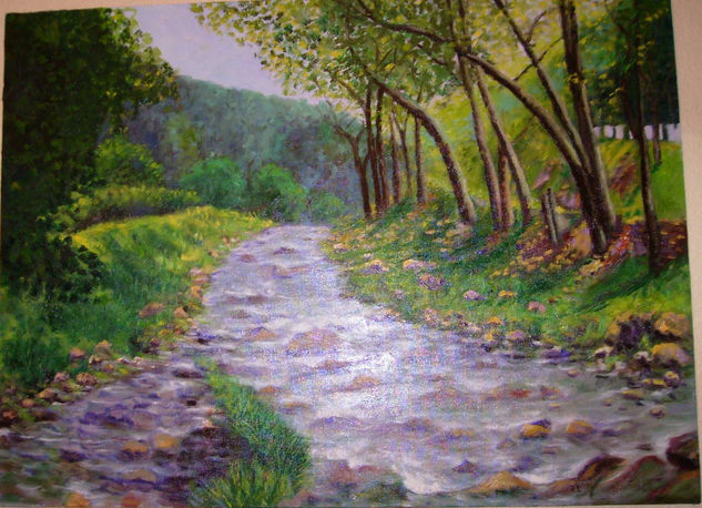 La senda Oil Canvas Landscaping