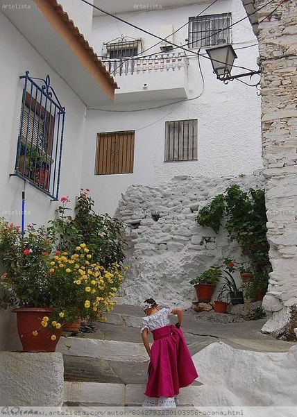 Estampa de Almáchar