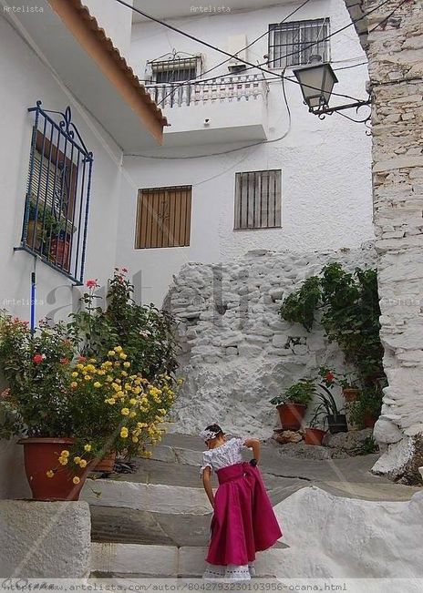 Estampa de Almáchar