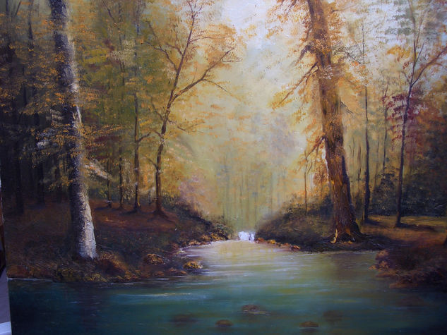 Otoño Oil Canvas Landscaping