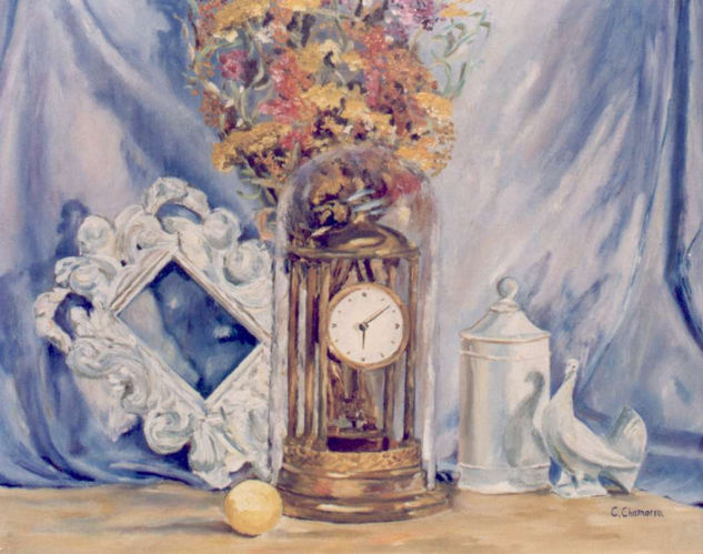 EL RELOJ Oil Canvas Still Life Paintings