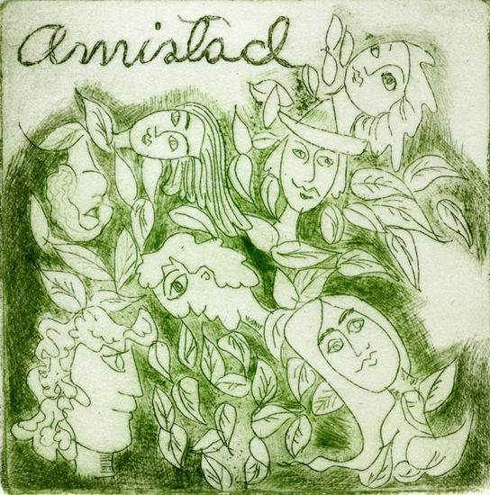 Amistad Etching Process