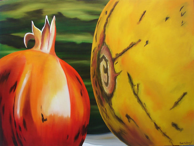 Granada / Pomegranate Oil Canvas Still Life Paintings