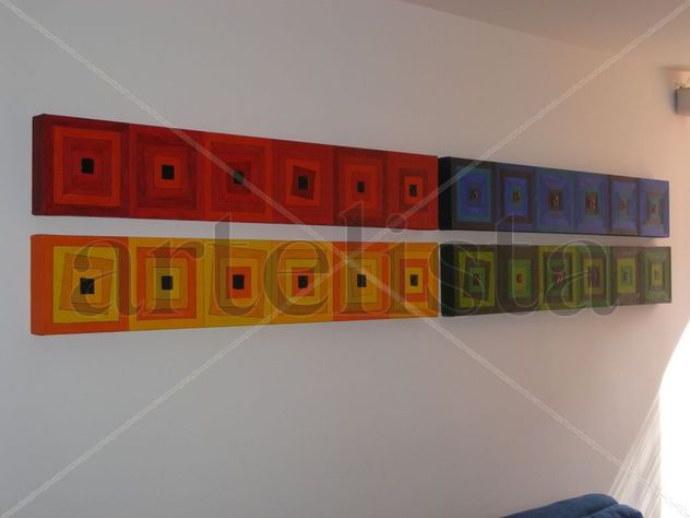 Poliptico multicolor