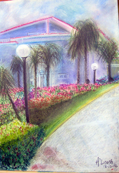 "VISTA CARIBEÑA" Pastel Card Landscaping