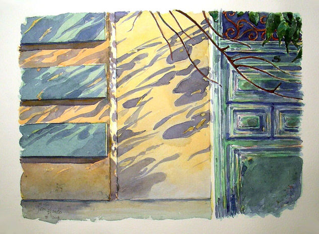 Sol mañanero, Madrid Watercolour Paper Others