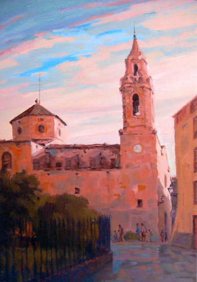 ESGLÈSIA Oil Canvas Landscaping