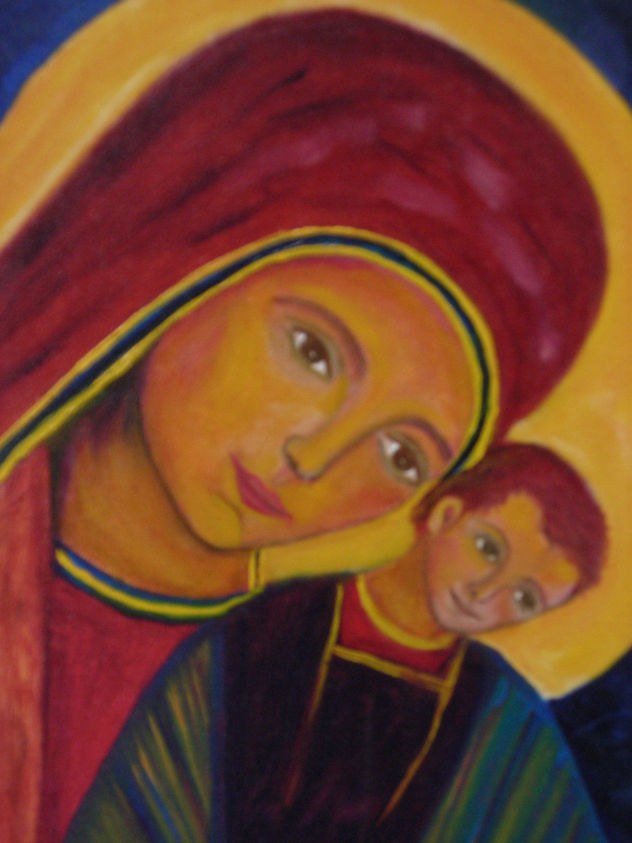 la virgen y el niño