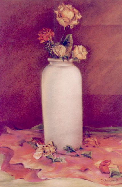Jarron blanco