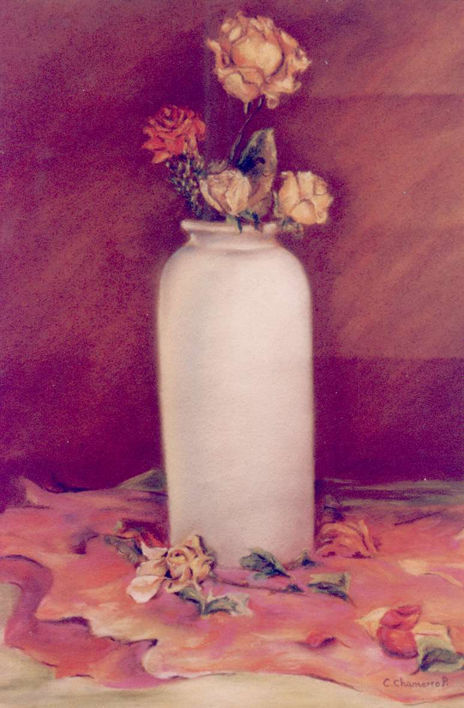 Jarron blanco