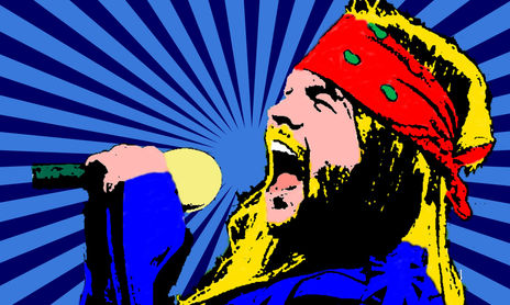 Pop-Art cantantes de rock