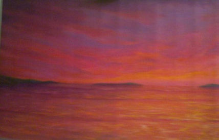 Intenso atardecer