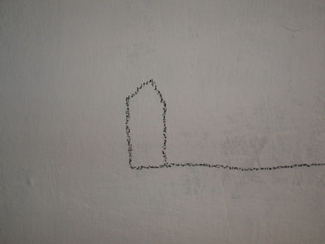Sobre la pared