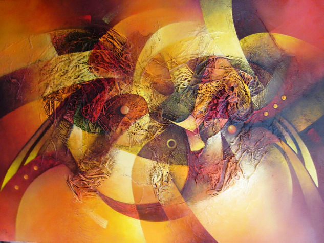 encuentro celestial Oil Canvas Others