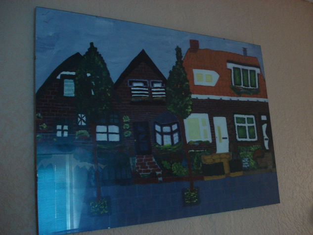 Prins hendrikstraat Acrylic Card Landscaping