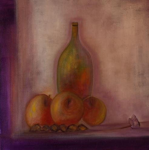 Bodegon IV Oil Panel Still Life Paintings