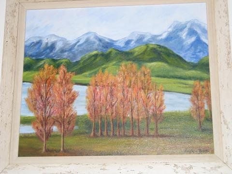 Los Alpes Oil Canvas Landscaping