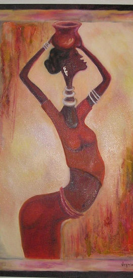 AFRICA Oil Canvas Others