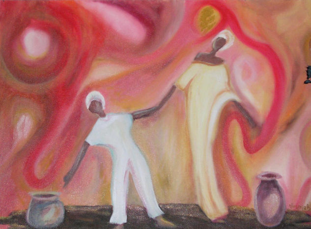 AFRICA II Oil Canvas Others