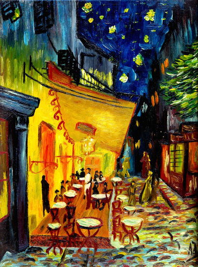 Noches de Paris Oil Canvas Landscaping