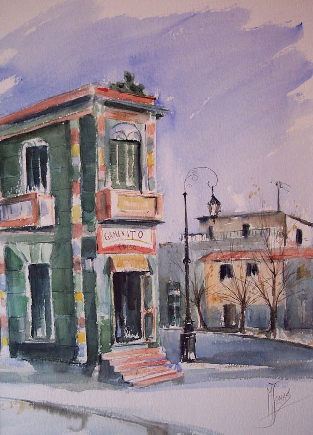 Caminito en la Boca, Buenos Aires