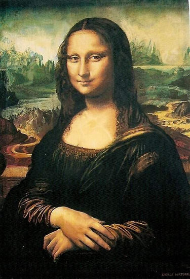 La Gioconda 07 Oil Canvas Figure Painting