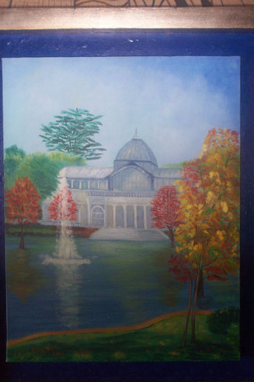 palacio de cristal Oil Canvas Landscaping