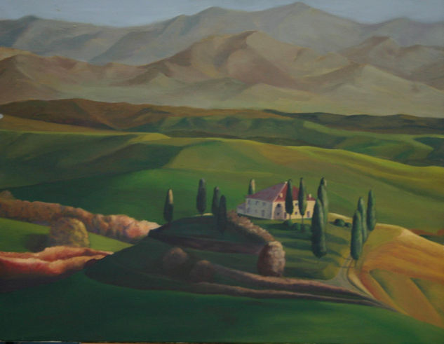 NRO 24 Oil Canvas Landscaping