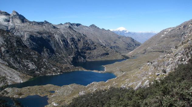 Llagunas en la cordillera