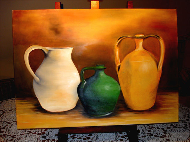 tinajas Oil Canvas Still Life Paintings