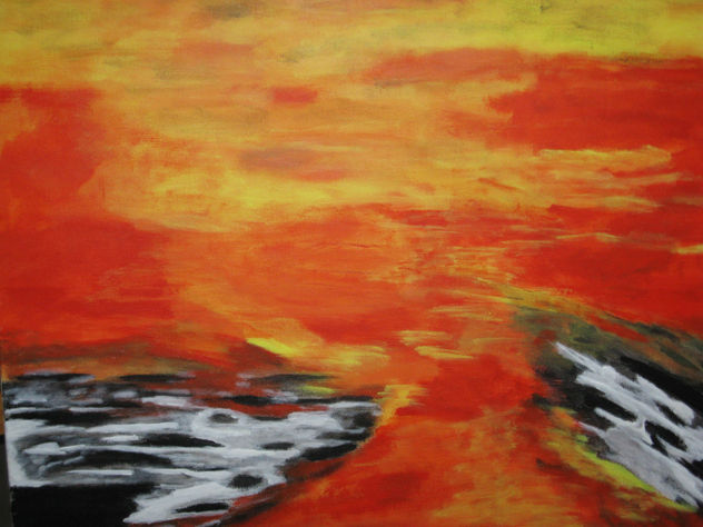cielo rojo