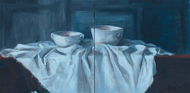 tu y yo Oil Canvas Still Life Paintings