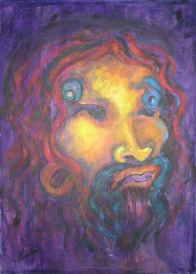 espiritual 1 Oil Canvas Portrait