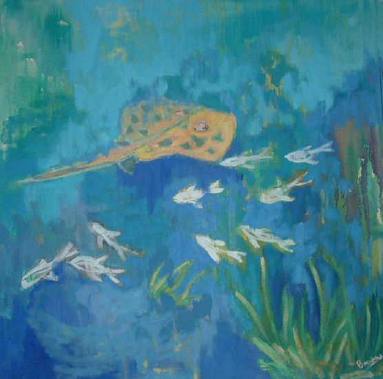 Fondo Marino 2 Oil Canvas