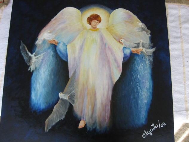 Angel Oil Canvas Landscaping