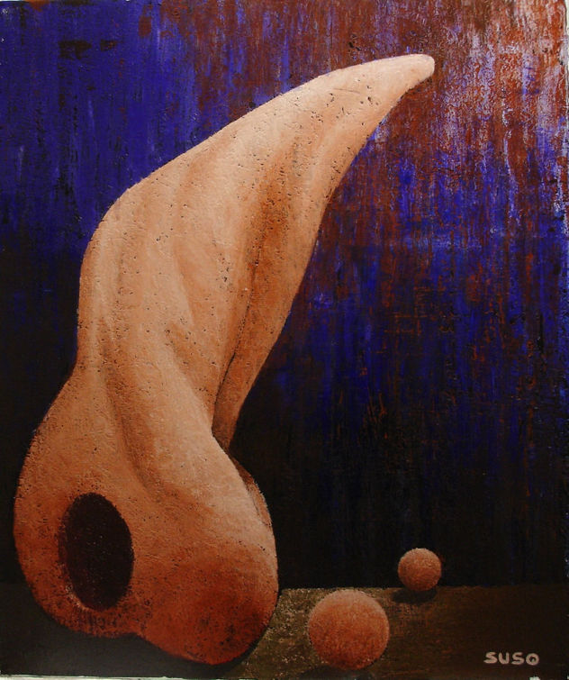 materia de espaldas