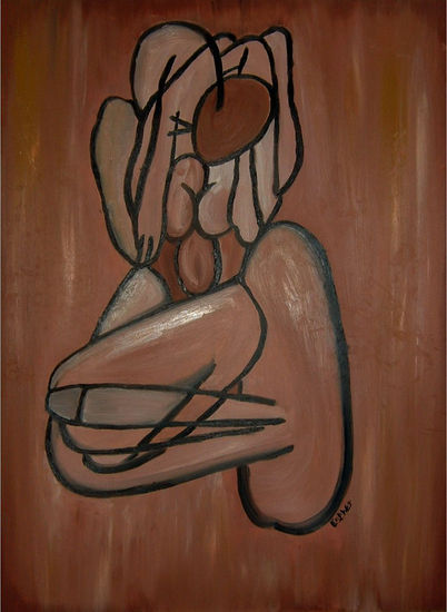 Mujeres entrelazadas Oil Canvas Nude Paintings