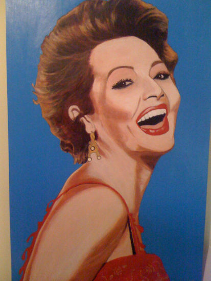 Sara  pop Oil Canvas Landscaping