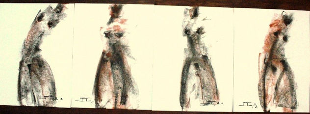 SERIE DE DESNUDOS EXPRESIONISTAS