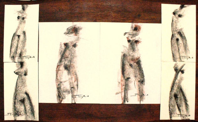 SERIE DE DESNUDOS EXPRESIONISTAS