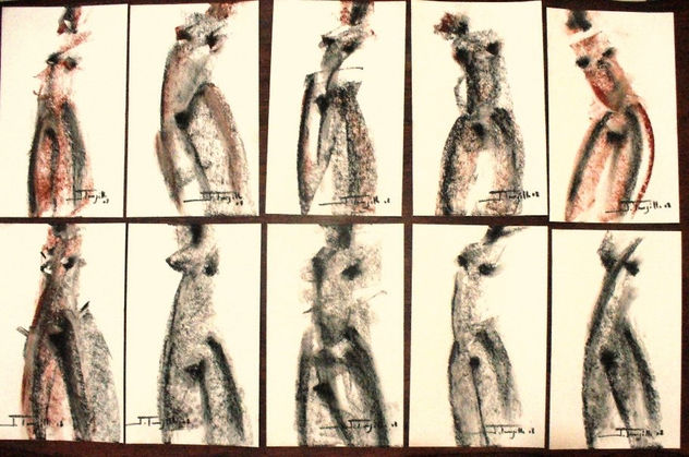 SERIE DE DESNUDOS EXPRESIONISTAS