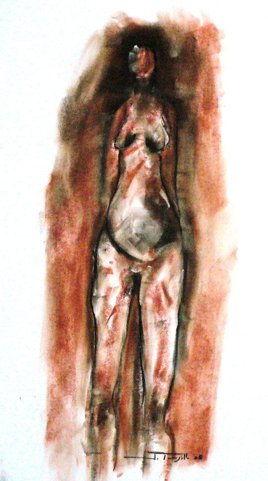 SERIE DE DESNUDOS EXPRESIONISTAS
