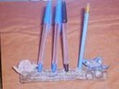 pongo lapices y bolis