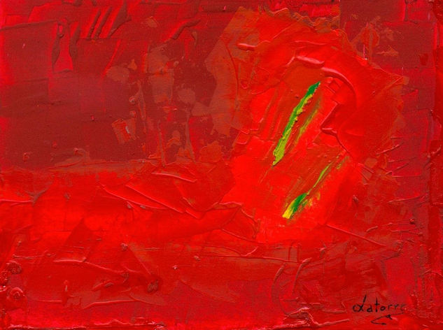 Composición en rojo Acrylic Panel Others