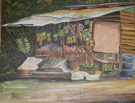 venta de frutas Oil Canvas Landscaping